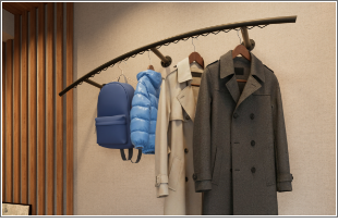 ウェーブハンギング・ショートタイプ