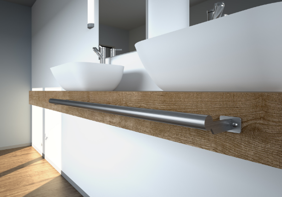 バスタオル掛け